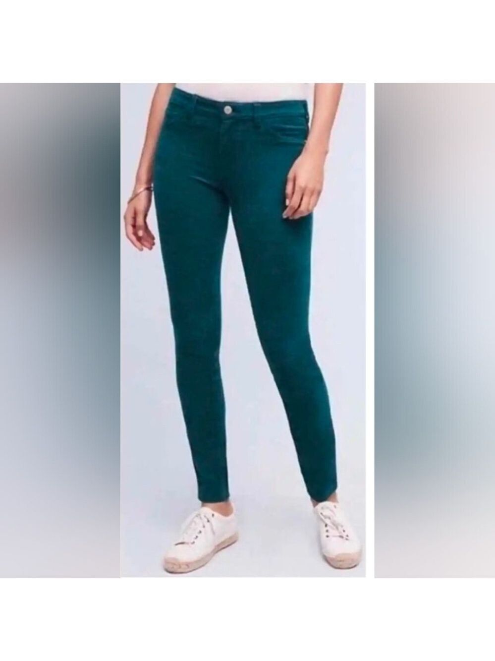 Pilcro And The Letterpress By Anthropologie Serif Teal Cords Size 28